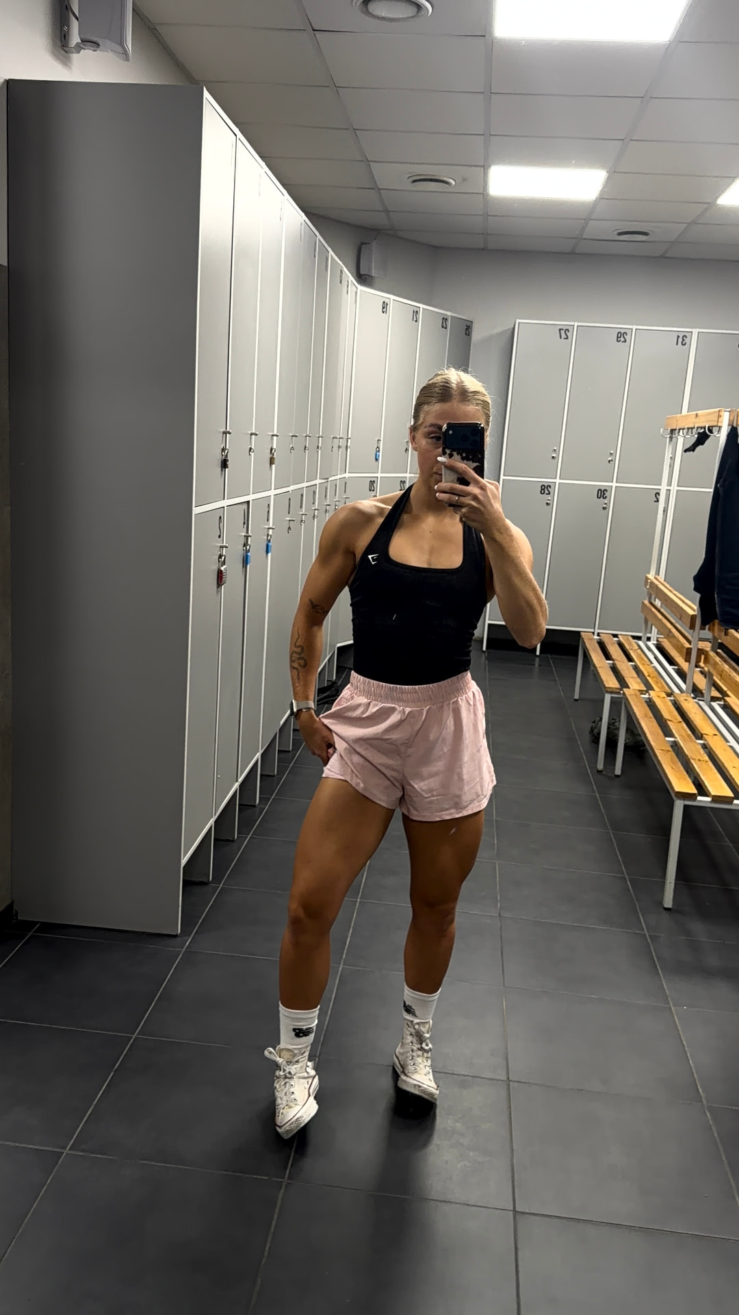 Roberta Krakytė sporto salėje